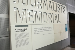 The Newseum’s Journalists Memorial, Washington D.C.